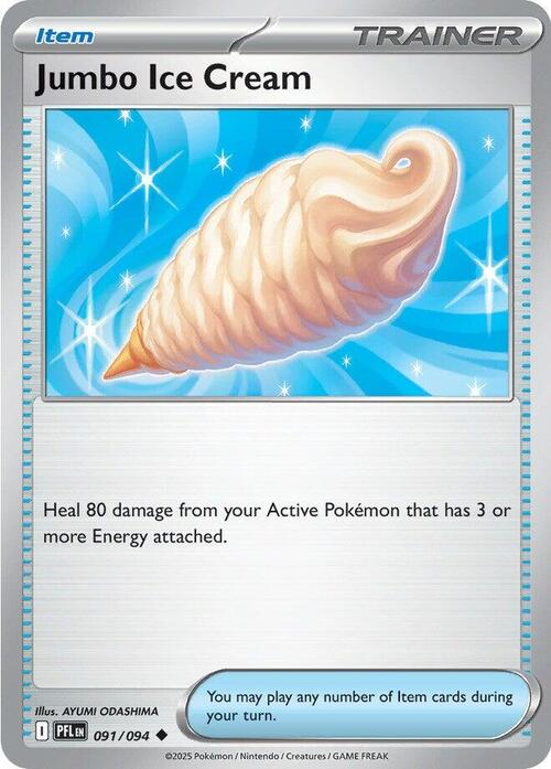 Jumbo Ice Cream Card Front