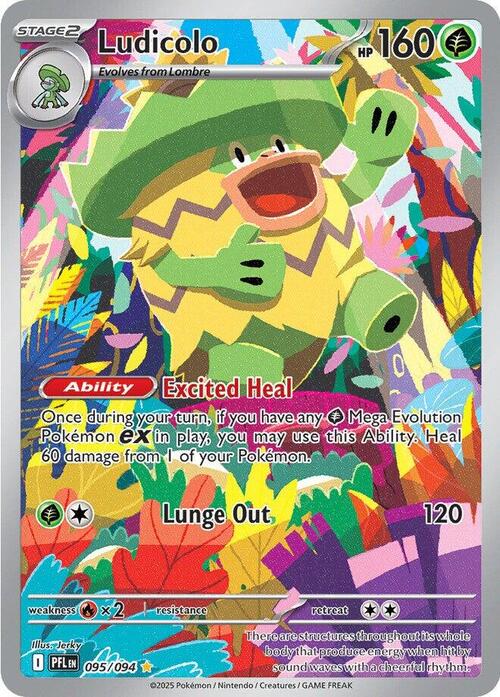 Ludicolo Card Front