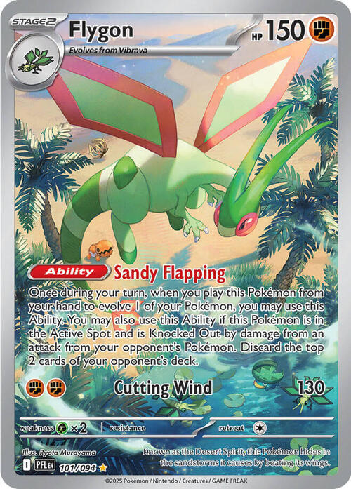 Flygon Card Front
