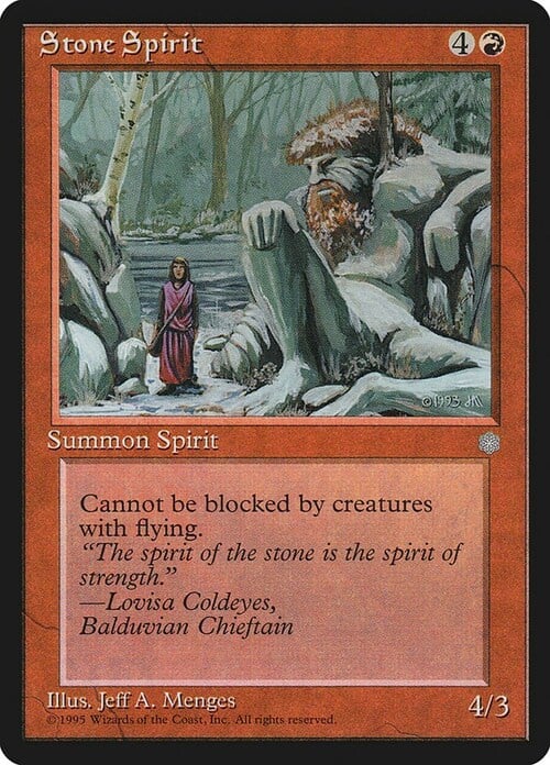 Stone Spirit Card Front