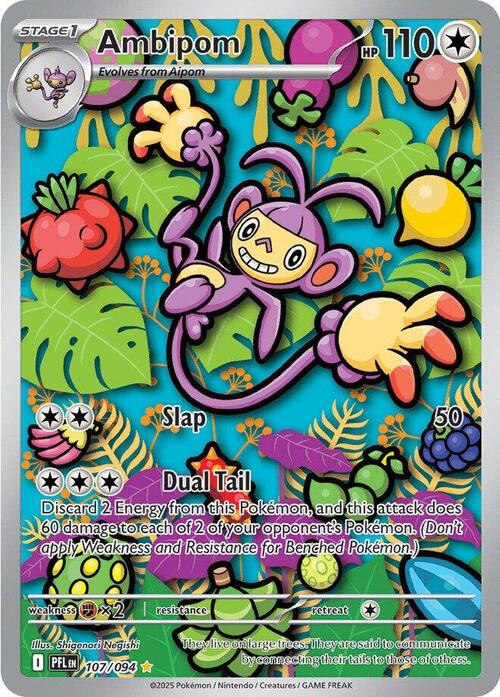 Ambipom Card Front