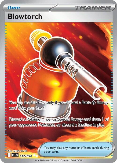 Blowtorch Card Front