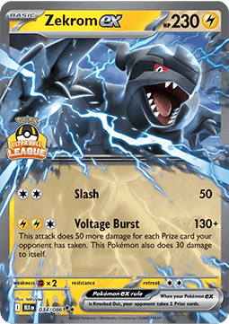 Zekrom EX Card Front