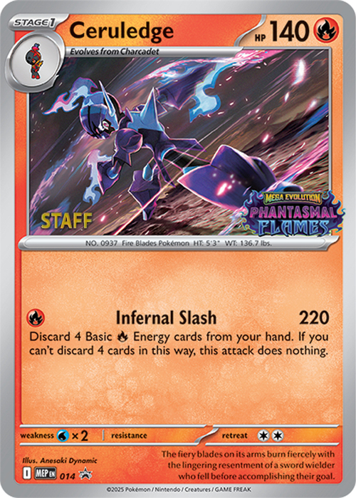 Ceruledge Card Front