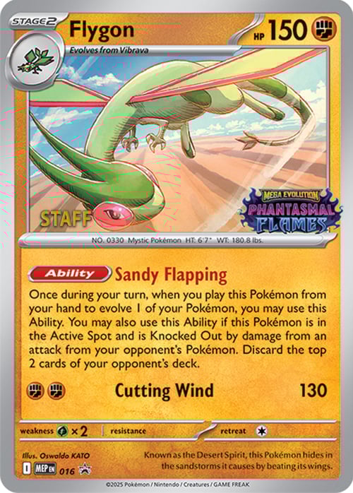 Flygon Card Front
