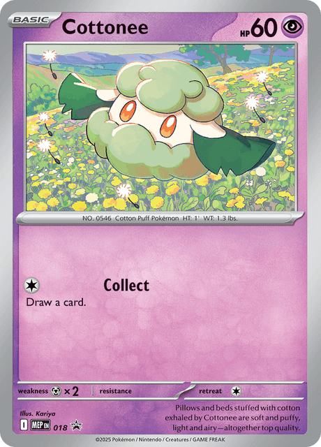 Cottonee Card Front