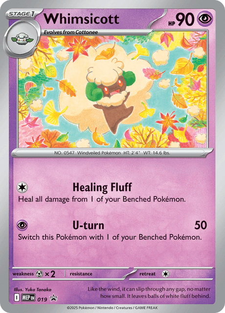 Whimsicott Card Front