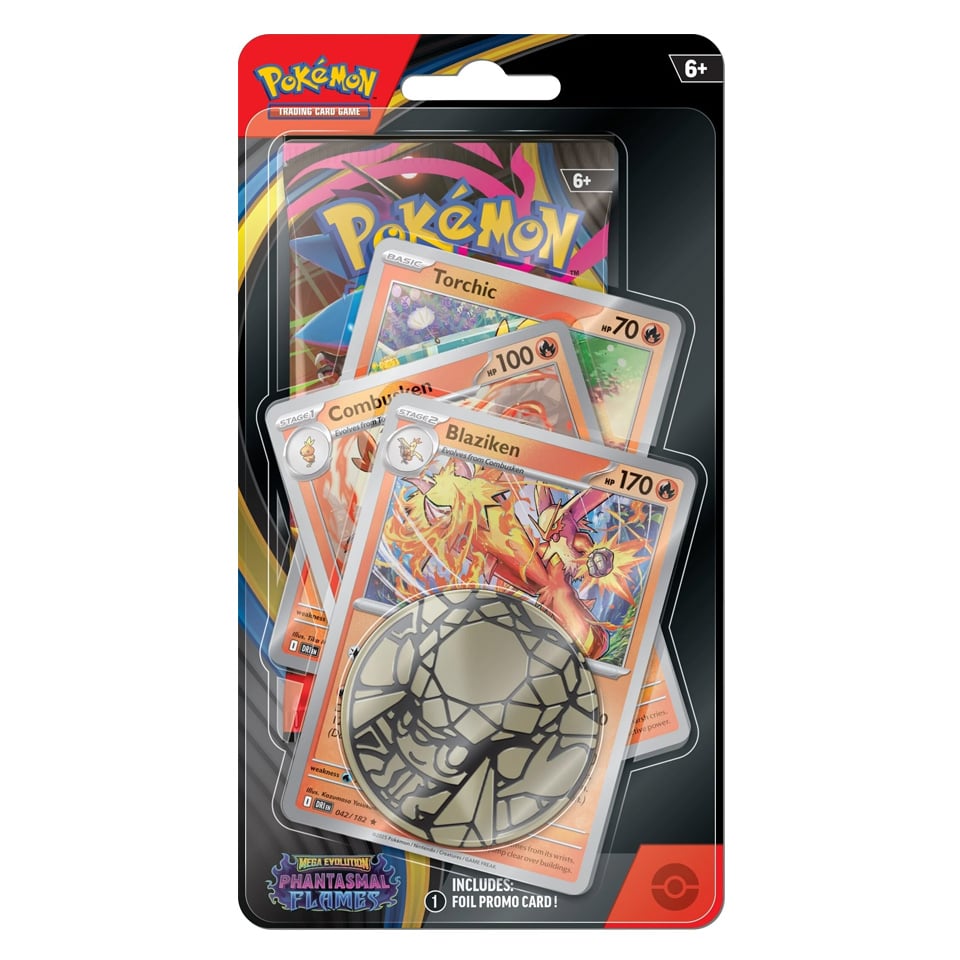 Phantasmal Flames: Blaziken Premium Checklane Blister