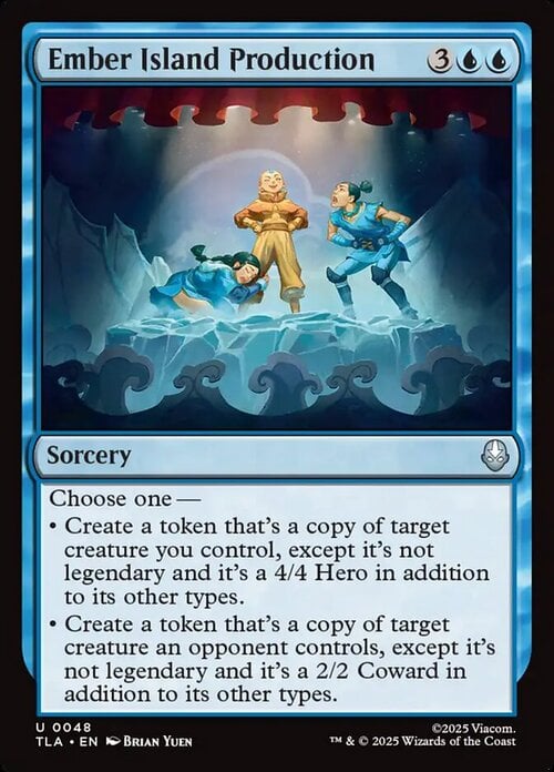 Spettacolo dell'Isola di Ember Card Front