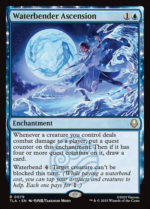 Waterbender Ascension Card Front