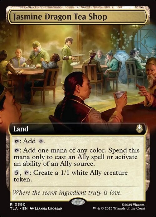 Jasmine Dragon Tea Shop Card Front