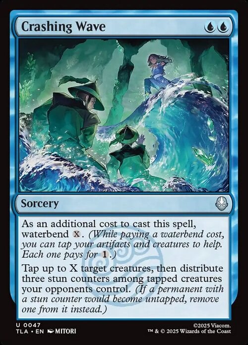 Crashing Wave Card Front
