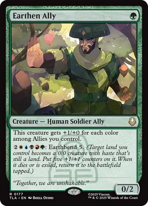 Earthen Ally Card Front