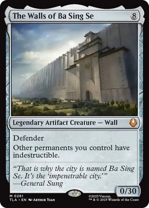 The Walls of Ba Sing Se Card Front