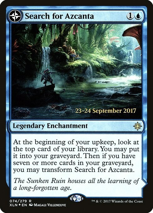 Search for Azcanta // Azcanta, the Sunken Ruin Card Front