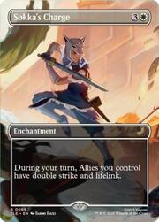 Sokka's Charge · Borderless 066