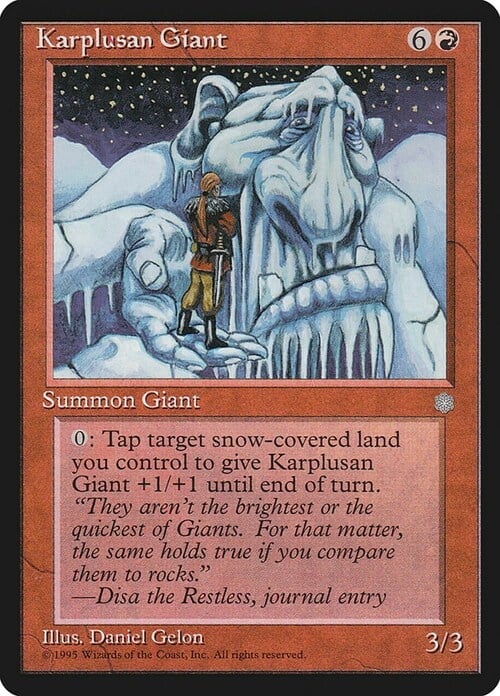 Gigante di Karplus Card Front