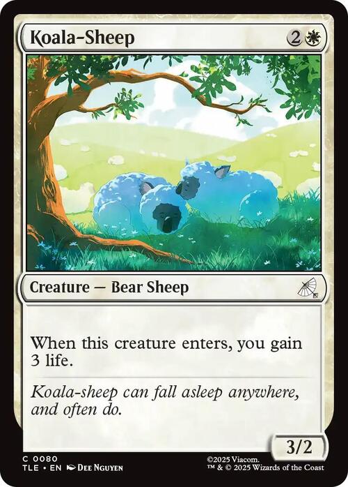 Koala-Sheep Card Front