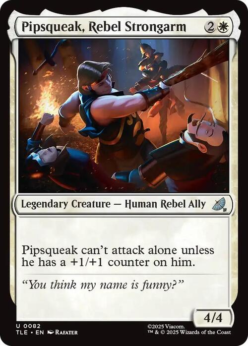 Pipsqueak, Rebel Strongarm Card Front