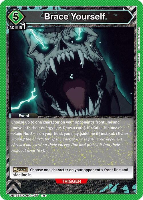 Brace Yourself Card Front