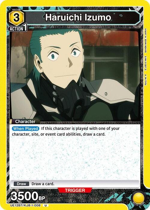 Haruichi Izumo Card Front