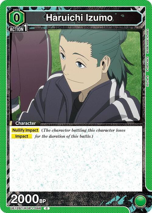 Haruichi Izumo Card Front