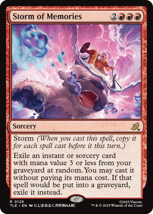 Storm of Memories Card Front