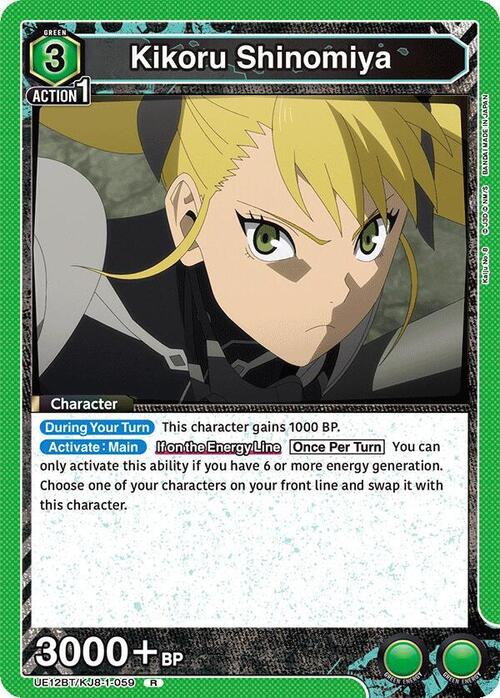 Kikoru Shinomiya Card Front