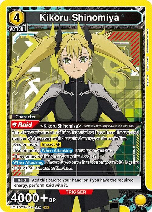 Kikoru Shinomiya Card Front