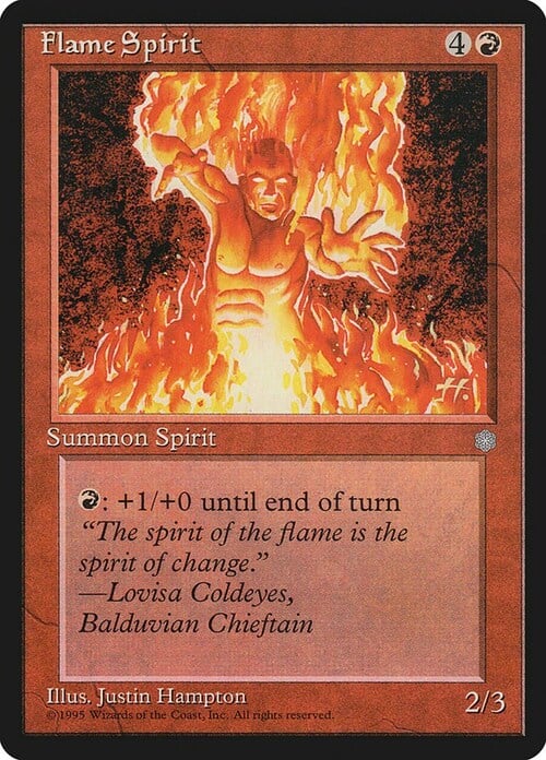 Flame Spirit Card Front