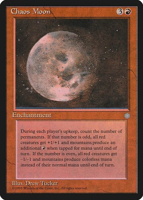 Chaos Moon Card Front