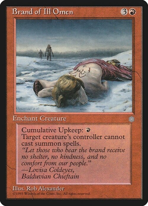 Brand of Ill Omen Card Front