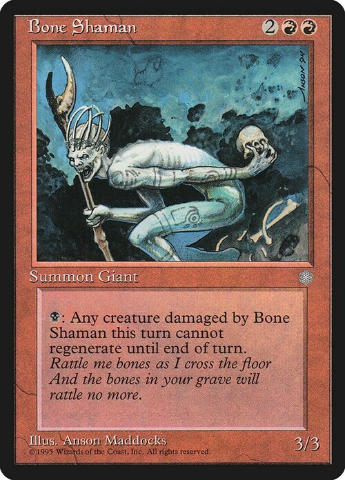 Bone Shaman Card Front