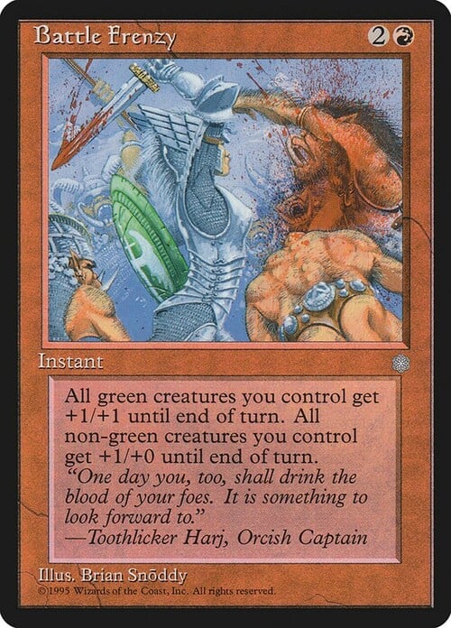 Battle Frenzy Card Front