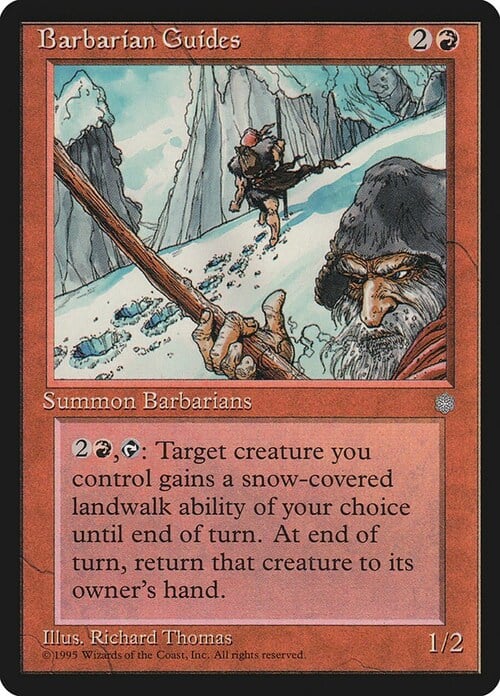 Barbarian Guides Card Front