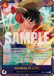 Monkey D Luffy · Treasure Cup OP12-015