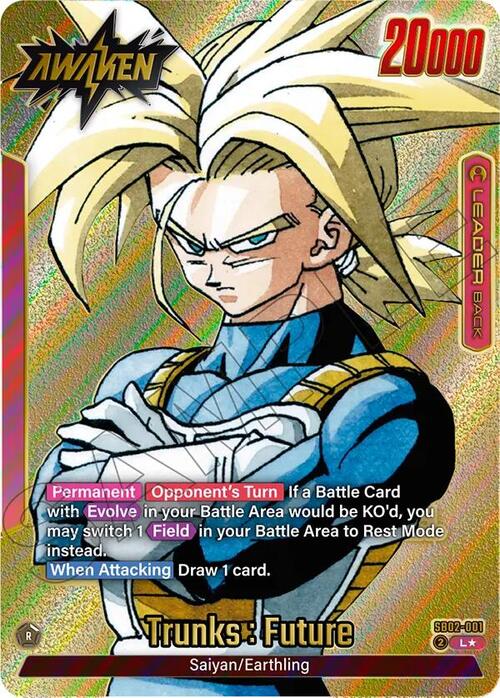 Trunks : Future Card Front