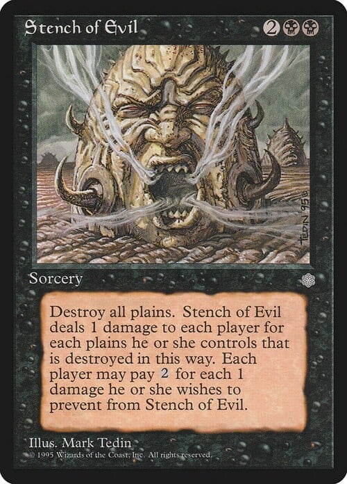 Stench of Evil Card Front