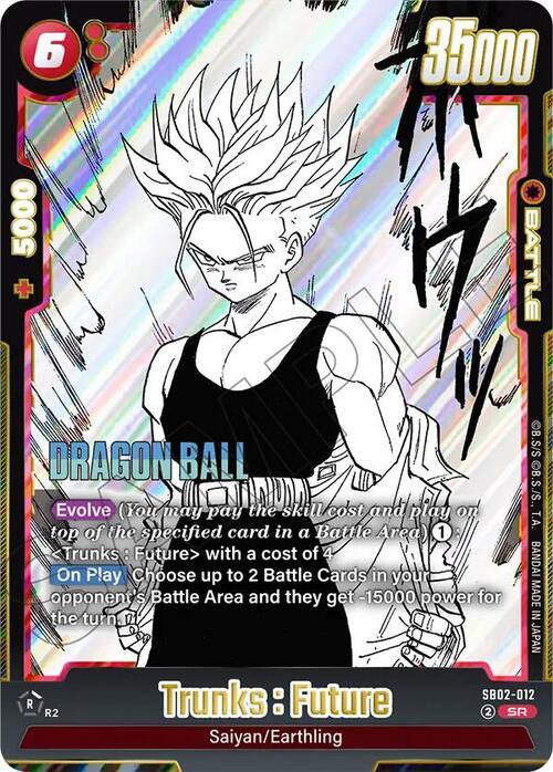 Trunks : Future Card Front