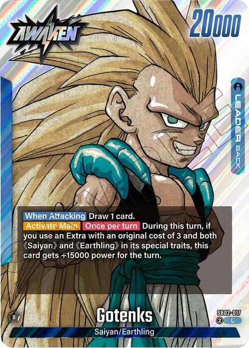 Gotenks Card Front