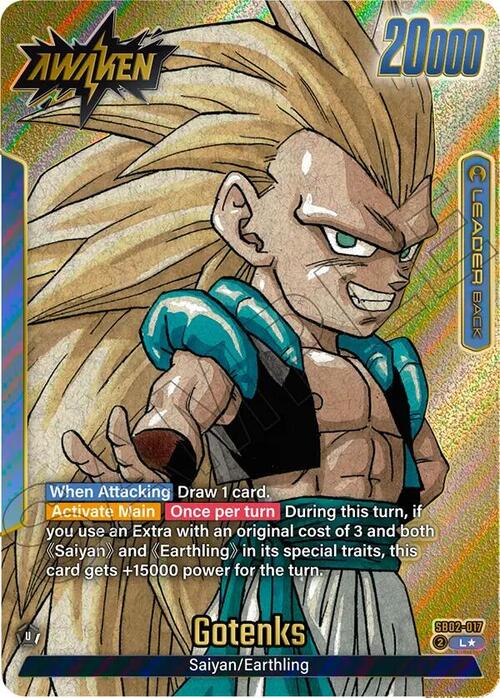 Gotenks Card Front