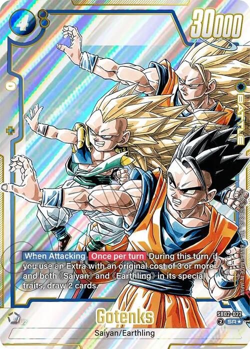 Gotenks Card Front