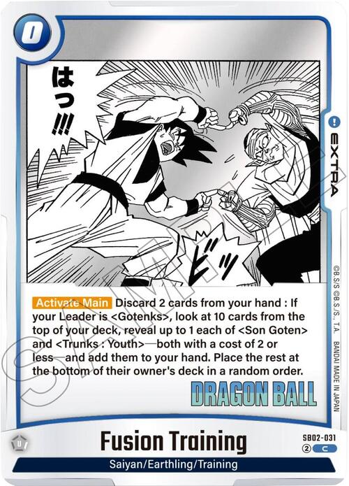 Fusion Training Card Front