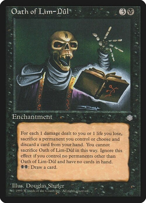 Oath of Lim-Dûl Card Front