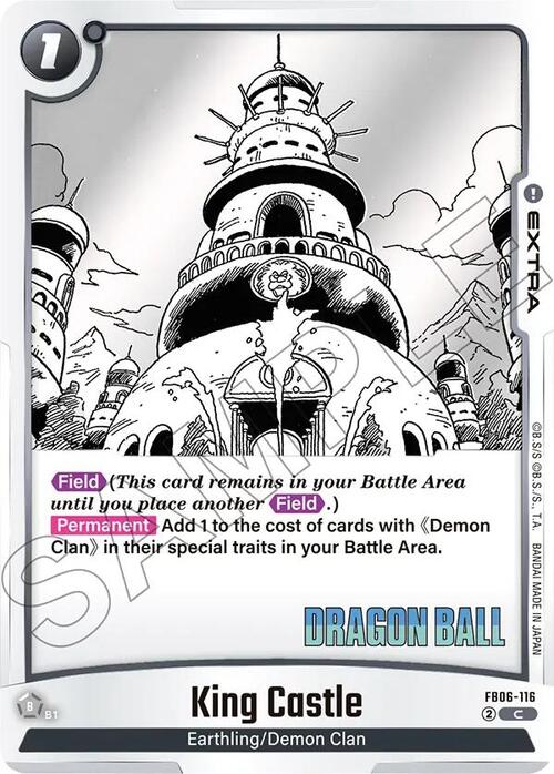 King Castle Card Front