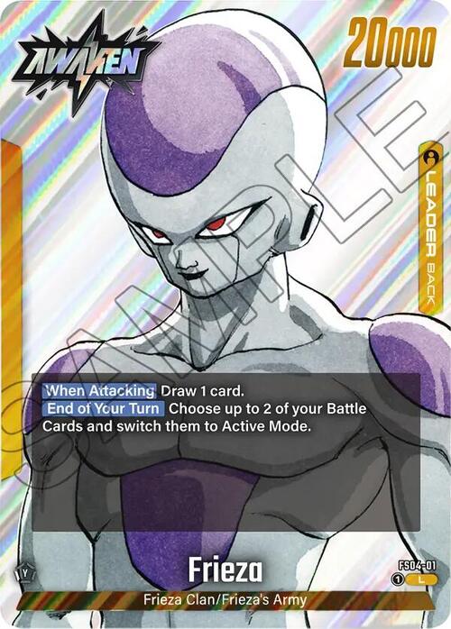 Frieza Card Front