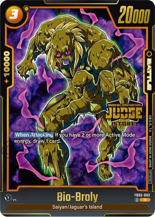 Bio-Broly Card Front