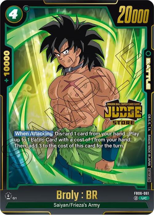 Broly : BR Card Front