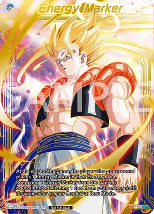 "Gogeta" Energy Marker Card Front