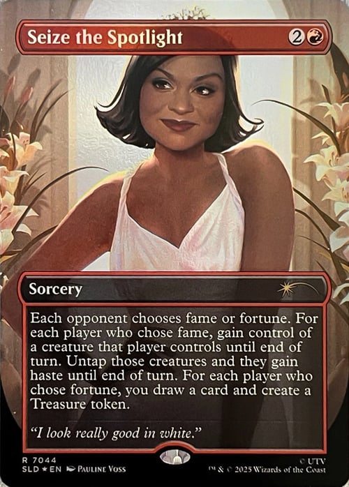 Seize the Spotlight Card Front